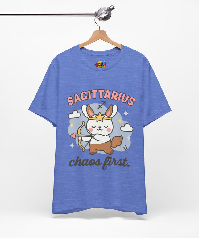 SAGITTARIUS ZODIAC – CHAOS FIRST ZODIAC BUNNY CENTAUR TEE