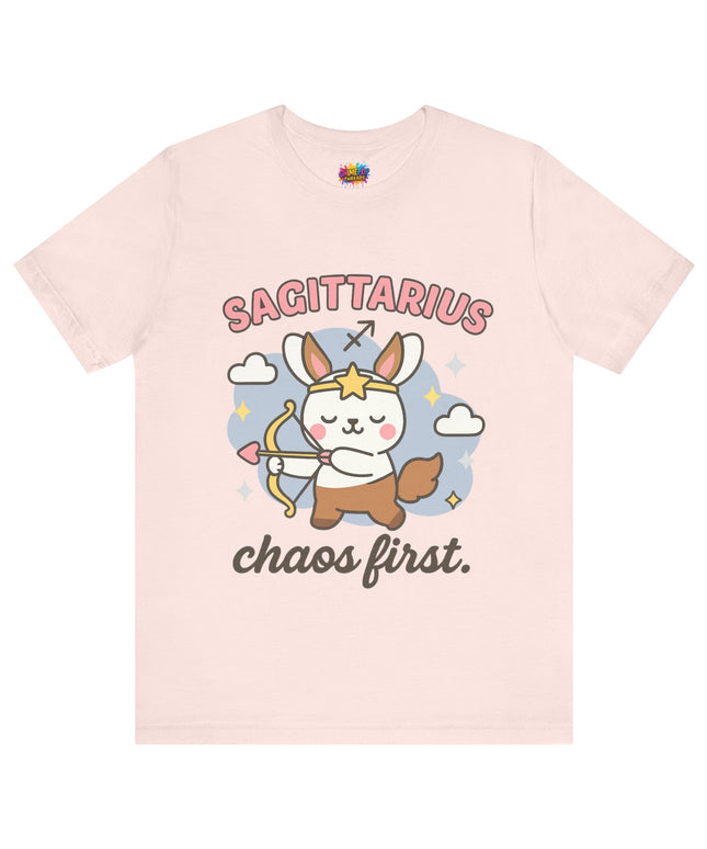 SAGITTARIUS ZODIAC – CHAOS FIRST ZODIAC BUNNY CENTAUR TEE
