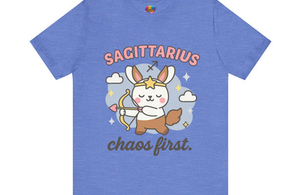 SAGITTARIUS ZODIAC – CHAOS FIRST ZODIAC BUNNY CENTAUR TEE
