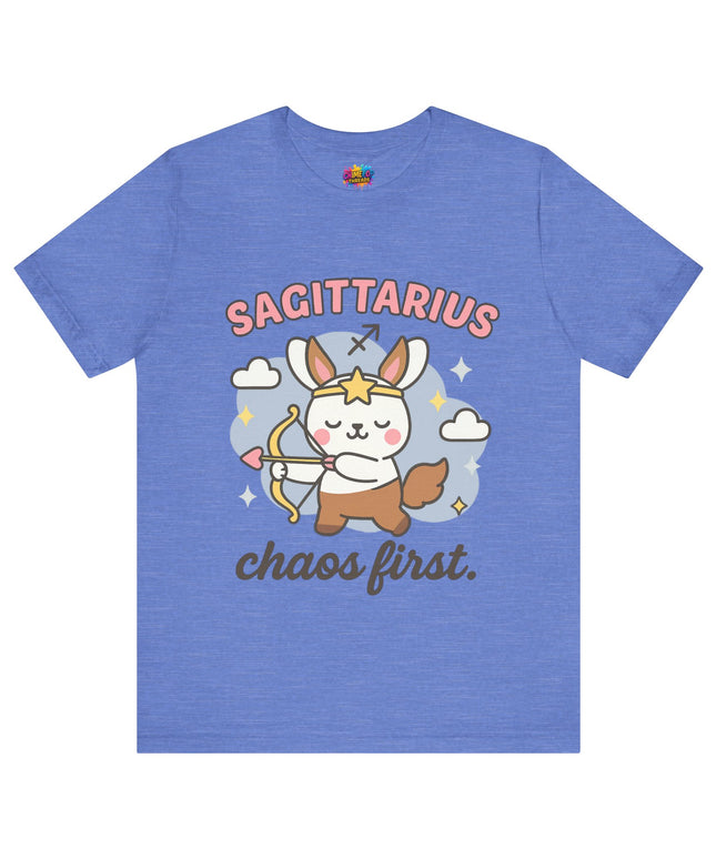 SAGITTARIUS ZODIAC – CHAOS FIRST ZODIAC BUNNY CENTAUR TEE
