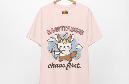 SAGITTARIUS ZODIAC – CHAOS FIRST ZODIAC BUNNY CENTAUR TEE