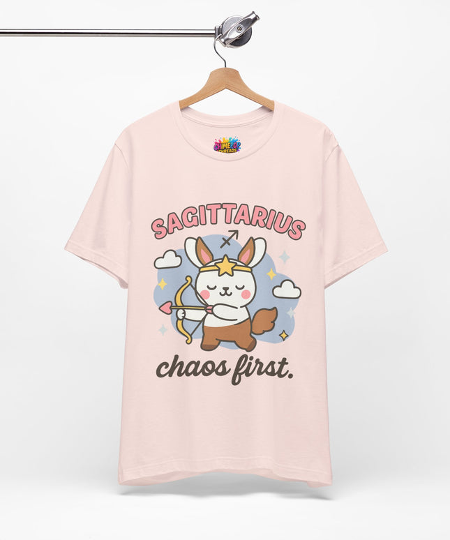 SAGITTARIUS ZODIAC – CHAOS FIRST ZODIAC BUNNY CENTAUR TEE