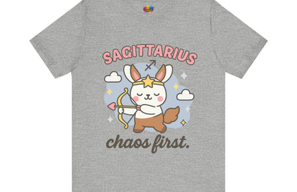 SAGITTARIUS ZODIAC – CHAOS FIRST ZODIAC BUNNY CENTAUR TEE