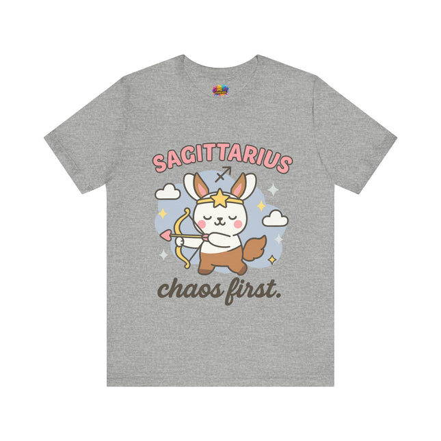 SAGITTARIUS ZODIAC – CHAOS FIRST ZODIAC BUNNY CENTAUR TEE