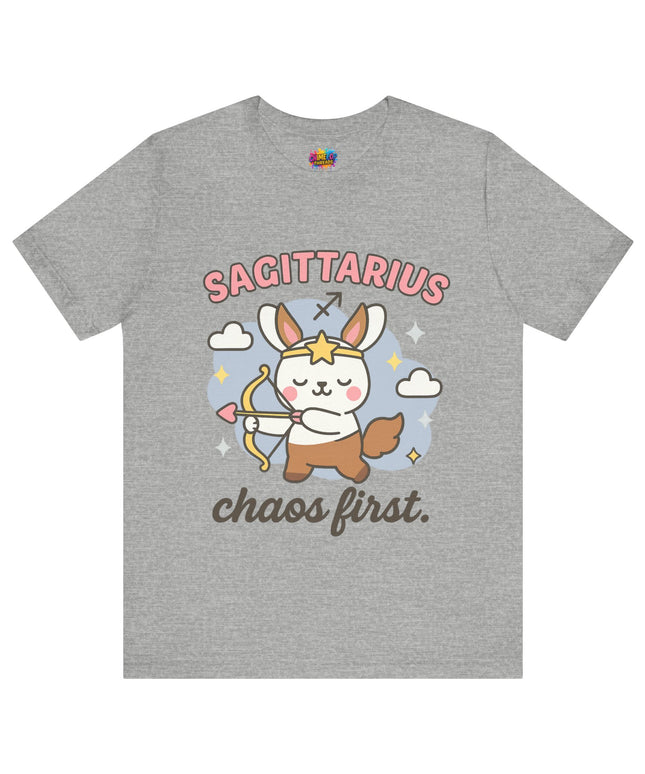 SAGITTARIUS ZODIAC – CHAOS FIRST ZODIAC BUNNY CENTAUR TEE