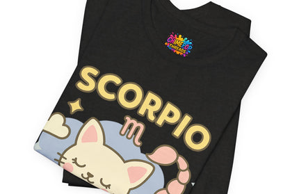 SCORPIO ZODIAC – FELT THAT, BURIED IT KITTY SCORPION TEE