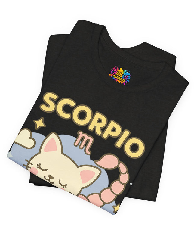 SCORPIO ZODIAC – FELT THAT, BURIED IT KITTY SCORPION TEE