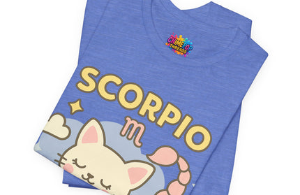 SCORPIO ZODIAC – FELT THAT, BURIED IT KITTY SCORPION TEE