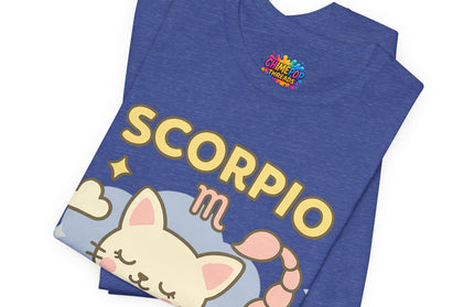 SCORPIO ZODIAC – FELT THAT, BURIED IT KITTY SCORPION TEE