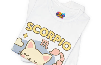 SCORPIO ZODIAC – FELT THAT, BURIED IT KITTY SCORPION TEE