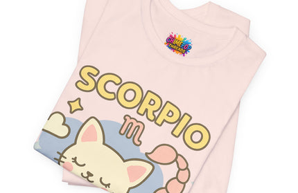 SCORPIO ZODIAC – FELT THAT, BURIED IT KITTY SCORPION TEE