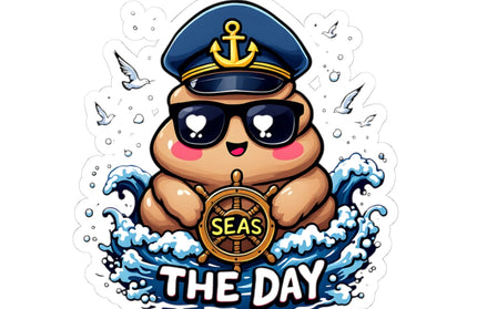 SEAS THE DAY CHIMEPOP STICKERS