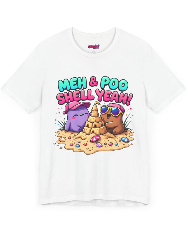 SHELL YEAH! POO & MEH MAKING - A SANDY SURPRISE TEE