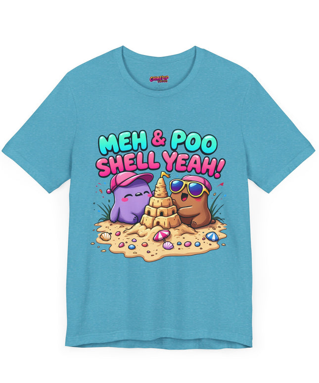 SHELL YEAH! POO & MEH MAKING - A SANDY SURPRISE TEE