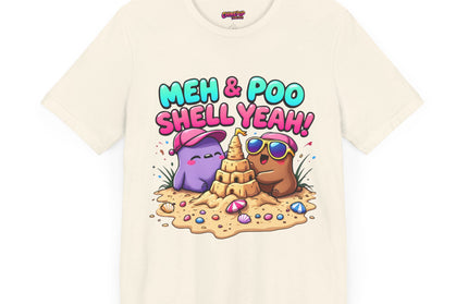 SHELL YEAH! POO & MEH MAKING - A SANDY SURPRISE TEE