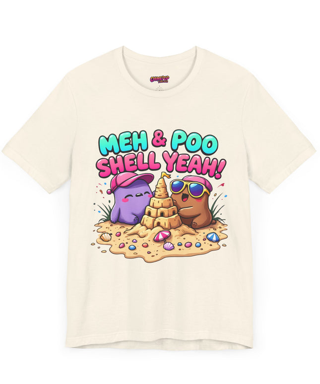 SHELL YEAH! POO & MEH MAKING - A SANDY SURPRISE TEE