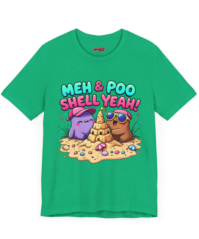 SHELL YEAH! POO & MEH MAKING - A SANDY SURPRISE TEE