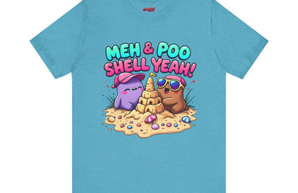 SHELL YEAH! POO & MEH MAKING - A SANDY SURPRISE TEE