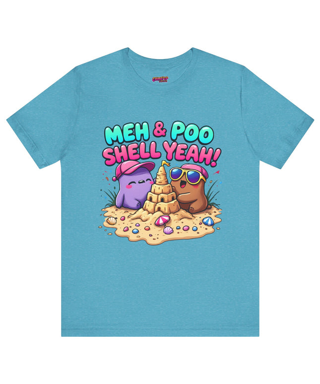 SHELL YEAH! POO & MEH MAKING - A SANDY SURPRISE TEE