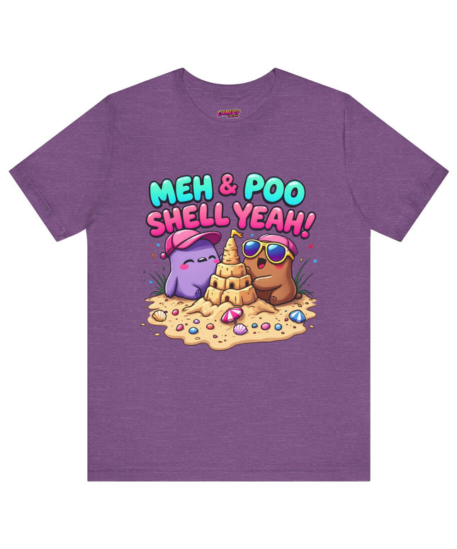SHELL YEAH! POO & MEH MAKING - A SANDY SURPRISE TEE