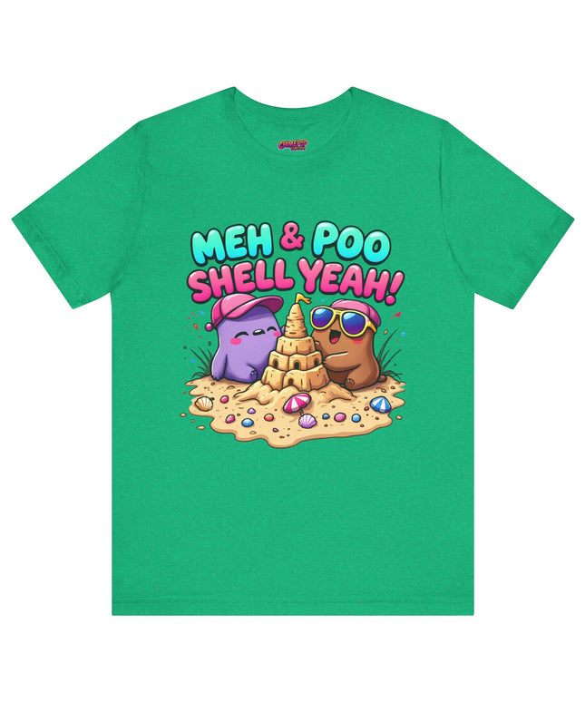 SHELL YEAH! POO & MEH MAKING - A SANDY SURPRISE TEE