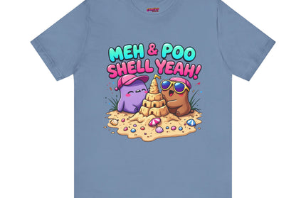 SHELL YEAH! POO & MEH MAKING - A SANDY SURPRISE TEE