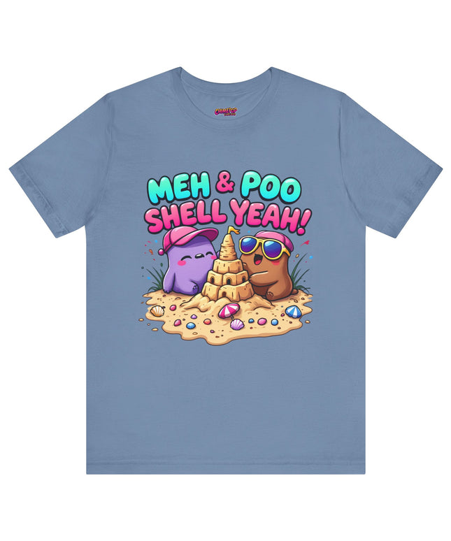 SHELL YEAH! POO & MEH MAKING - A SANDY SURPRISE TEE
