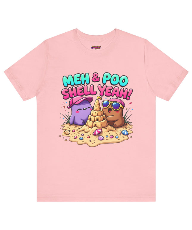 SHELL YEAH! POO & MEH MAKING - A SANDY SURPRISE TEE