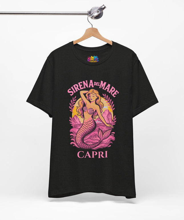 SIRENA DEL MARE CAPRI GRAPHIC TEE STATEMENT TEE