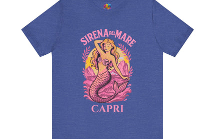 SIRENA DEL MARE CAPRI GRAPHIC TEE STATEMENT TEE