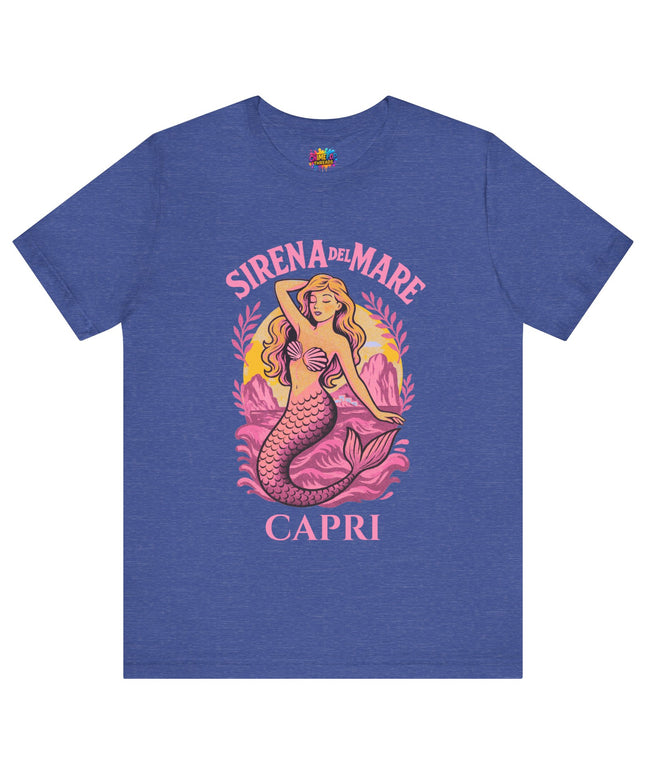 SIRENA DEL MARE CAPRI GRAPHIC TEE STATEMENT TEE