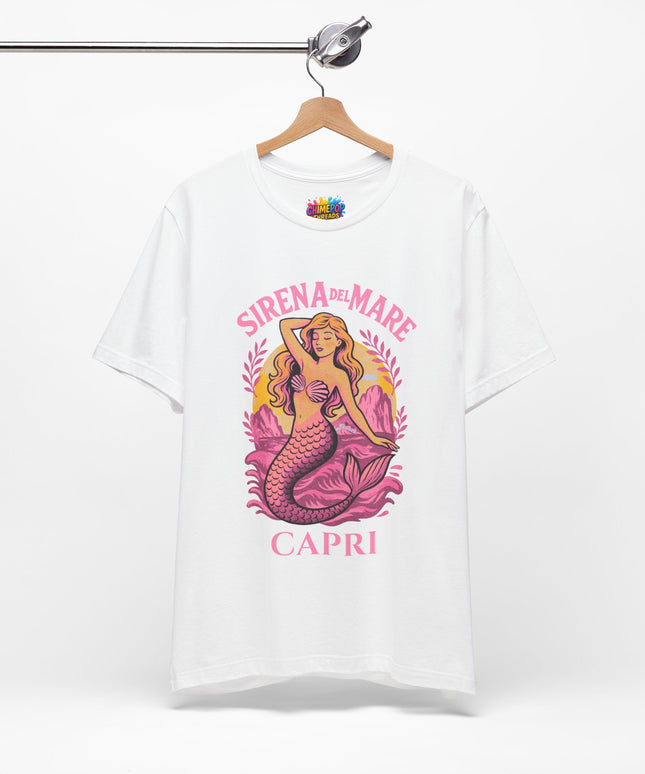 SIRENA DEL MARE CAPRI GRAPHIC TEE STATEMENT TEE