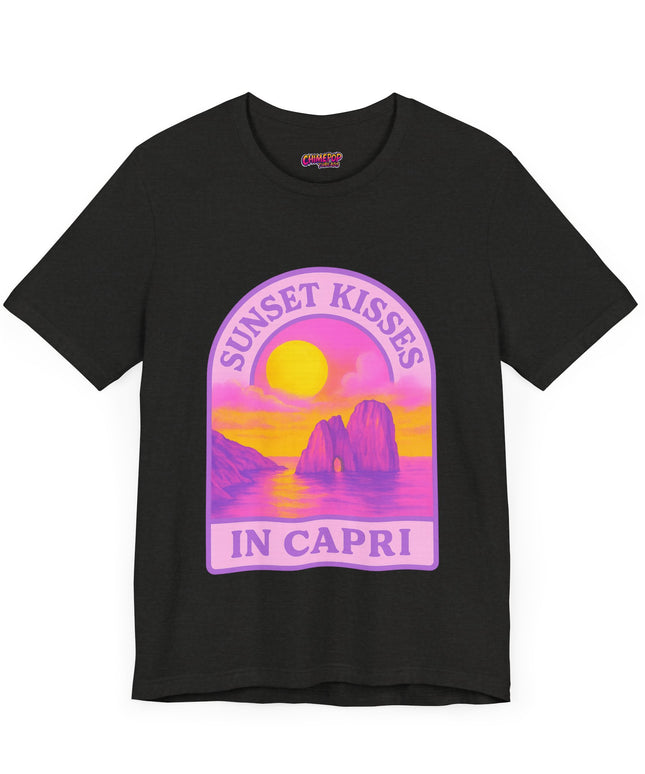 SUNSET IN CAPRI CHIMEPOP ORIGINAL GRAPHIC TEE