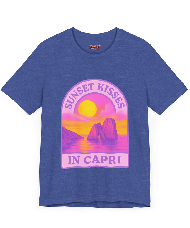SUNSET IN CAPRI CHIMEPOP ORIGINAL GRAPHIC TEE