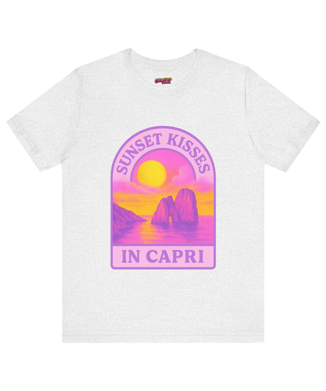 SUNSET IN CAPRI CHIMEPOP ORIGINAL GRAPHIC TEE