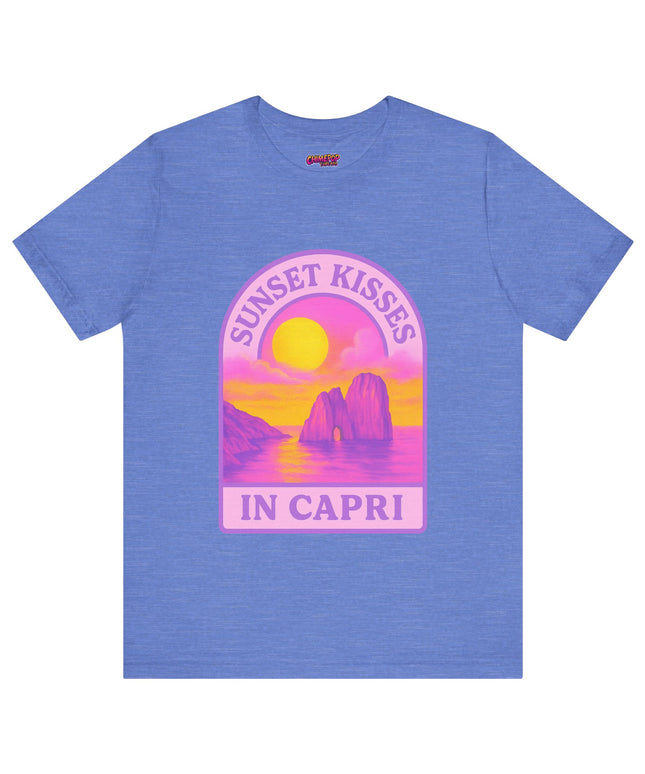 SUNSET IN CAPRI CHIMEPOP ORIGINAL GRAPHIC TEE