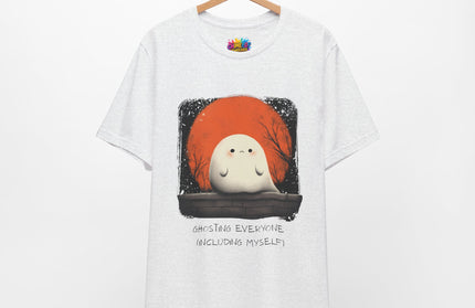 Sad Moon Ghost Shirt