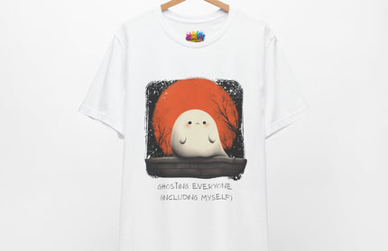 Sad Moon Ghost Shirt