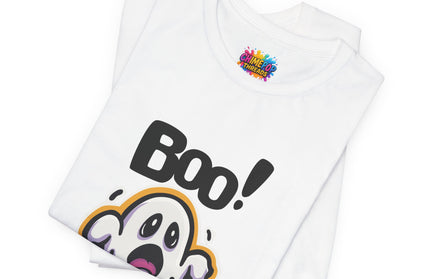 Screaming Cartoon Ghost Tee