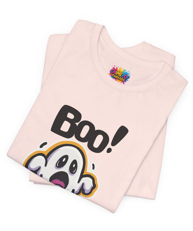 Screaming Cartoon Ghost Tee