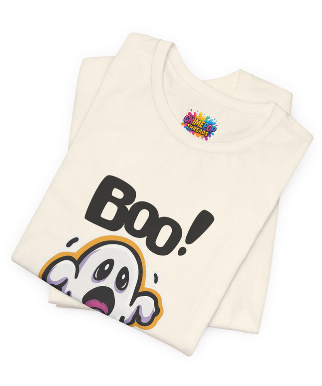 Screaming Cartoon Ghost Tee