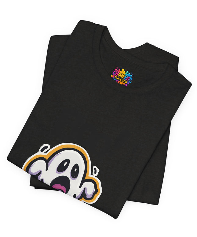 Screaming Cartoon Ghost Tee