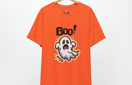 Screaming Cartoon Ghost Tee