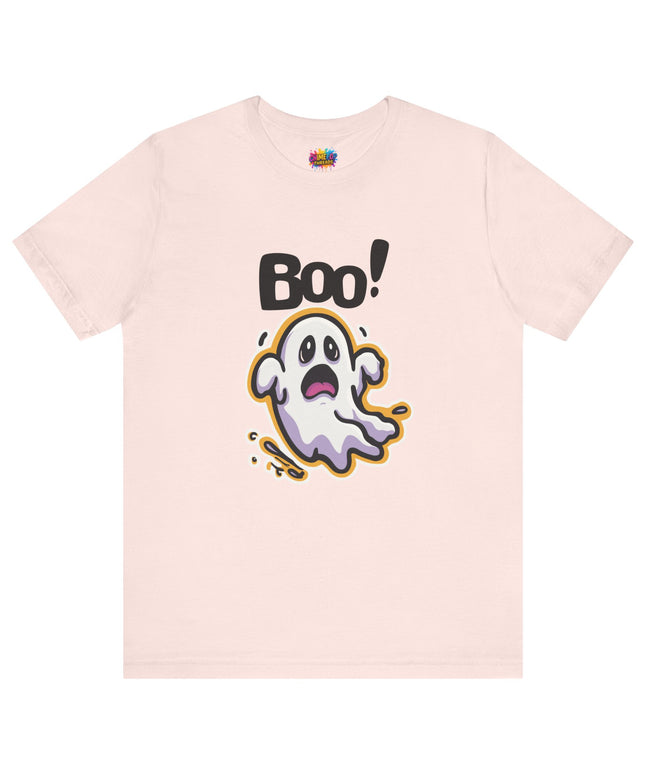Screaming Cartoon Ghost Tee