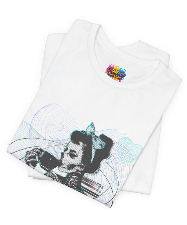 Skeleton Caffeine Addict Tee