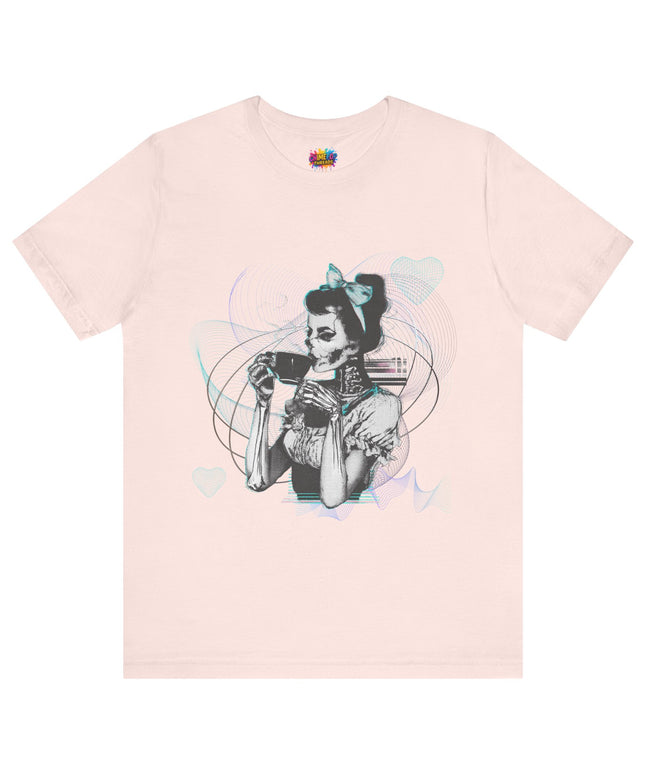 Skeleton Caffeine Addict Tee