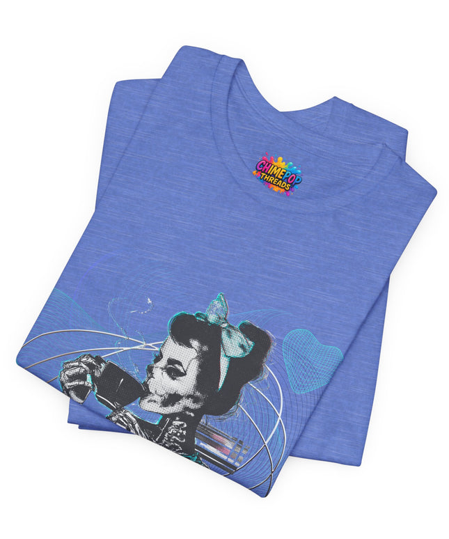 Skeleton Caffeine Addict Tee
