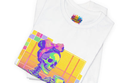 Skeleton Coffee Tee