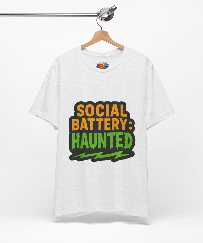 Social Battery Haunted Tee