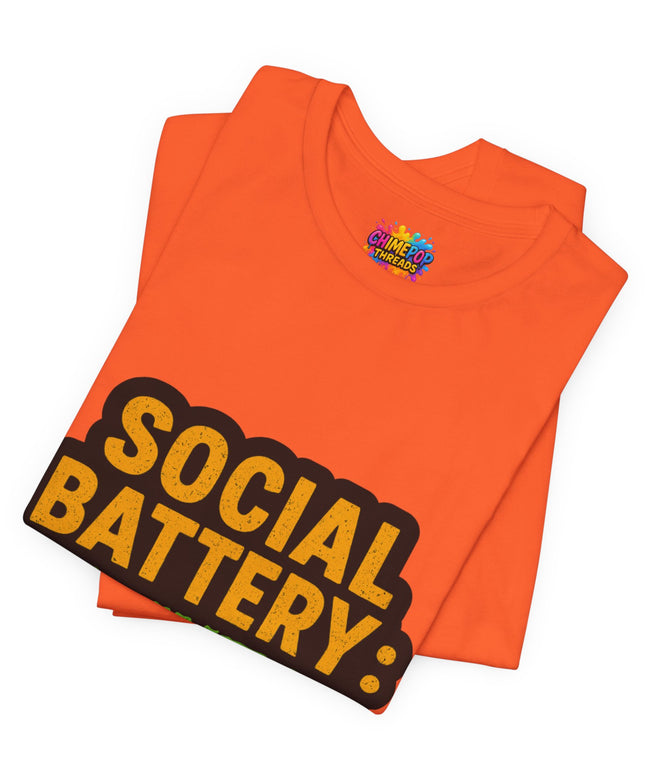 Social Battery Haunted Tee
